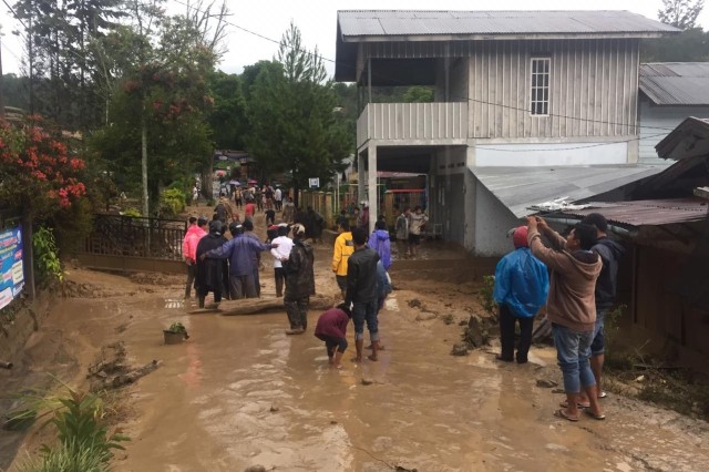 Kawasan yang diterjang banjir bandang. Dok. BPBA