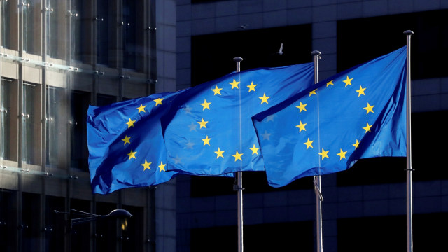 Bendera Uni Eropa. Foto: REUTERS/Yves Herman