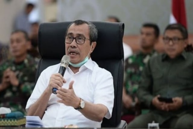 Gubernur Riau, Drs H Syamsuar M.Si. Foto: riaupagi