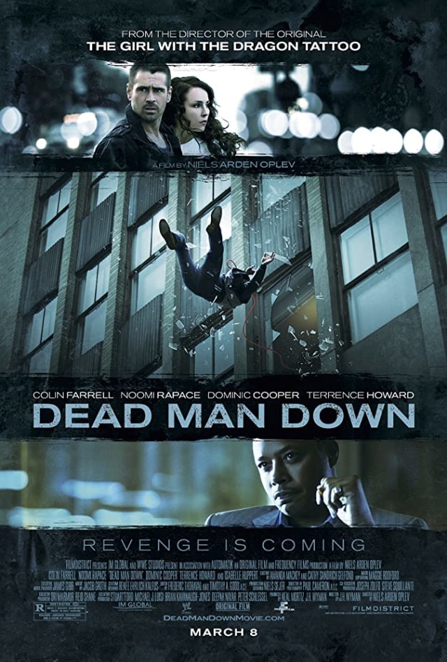 Poster Film Dead Man Down. Dok: IMDb