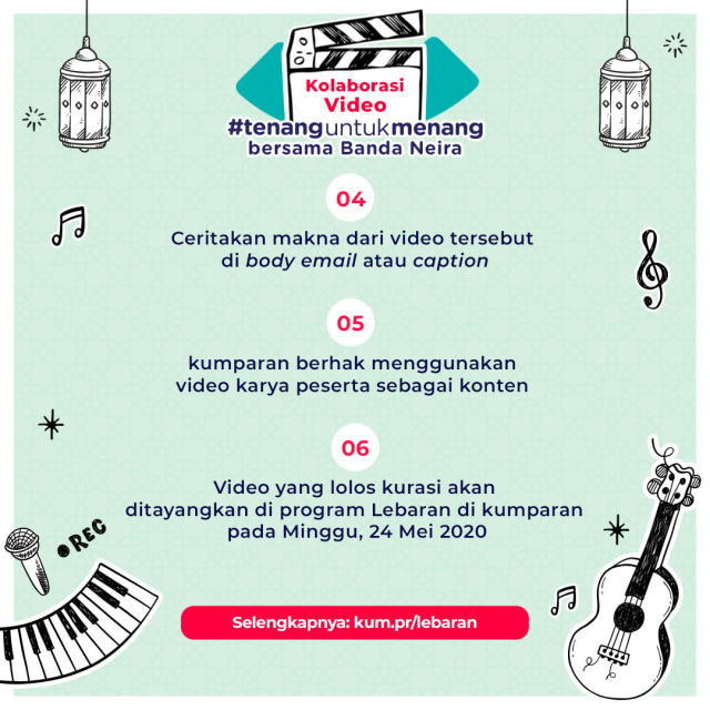 Semarakkan Lebaranmu dengan Ikut Gerakan #TenangUntukMenang bersama Banda Neira (31087)