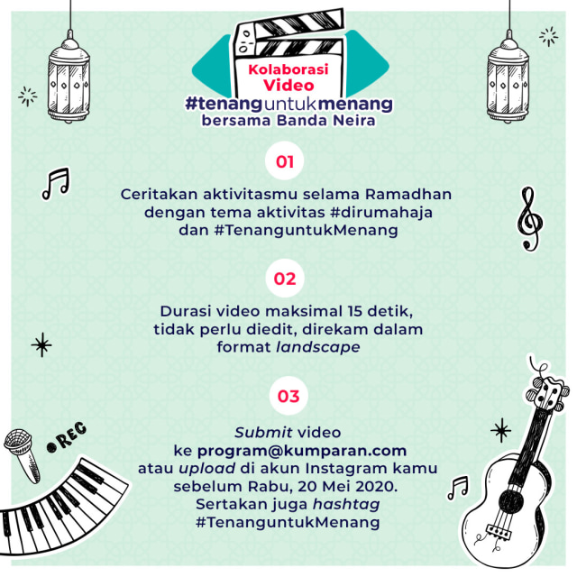Semarakkan Lebaranmu dengan Ikut Gerakan #TenangUntukMenang bersama Banda Neira (31086)