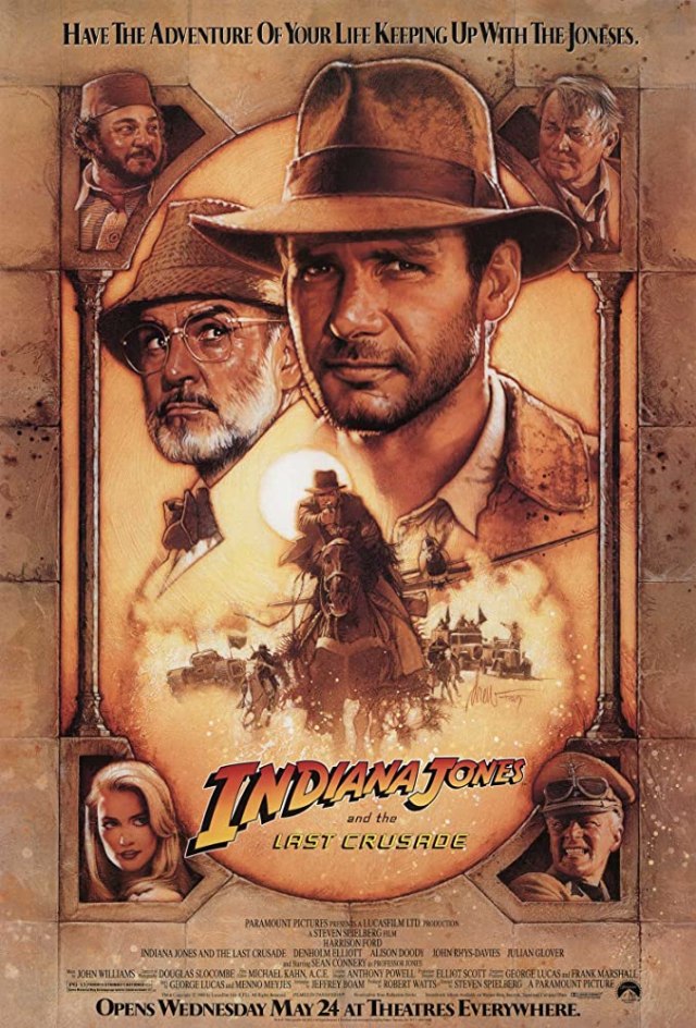 Poster Film Indiana Jones and The Last Crusade. Dok: IMDb