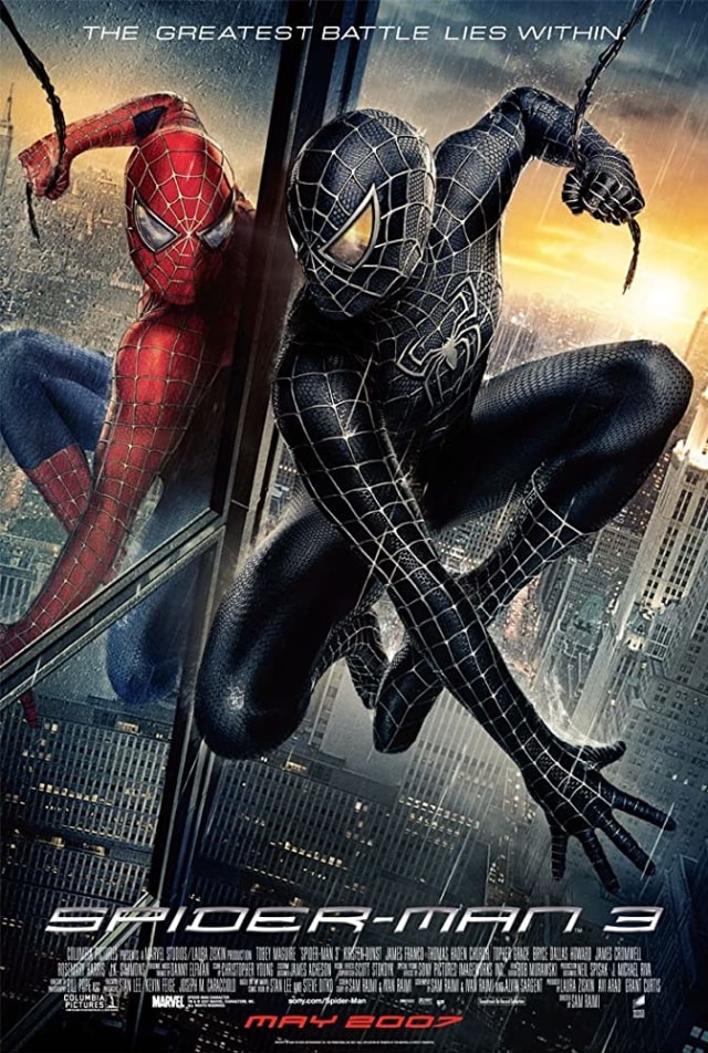 Poster film Spider-Man 3. Dok: IMDb