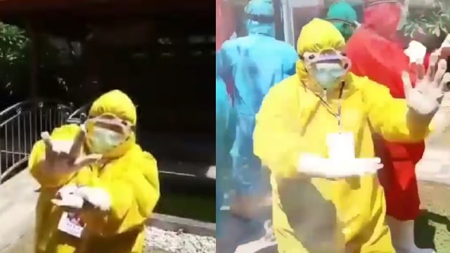 Aksi Kreatif Tenaga Medis RSUD Sidoarjo Jadi 'Power Isorangers' Penumpas Corona (419395)