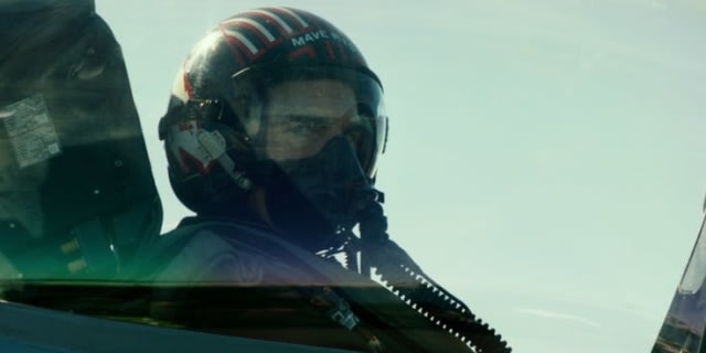 Tom Cruise pada film Top Gun: Maverick (Foto: Paramount)