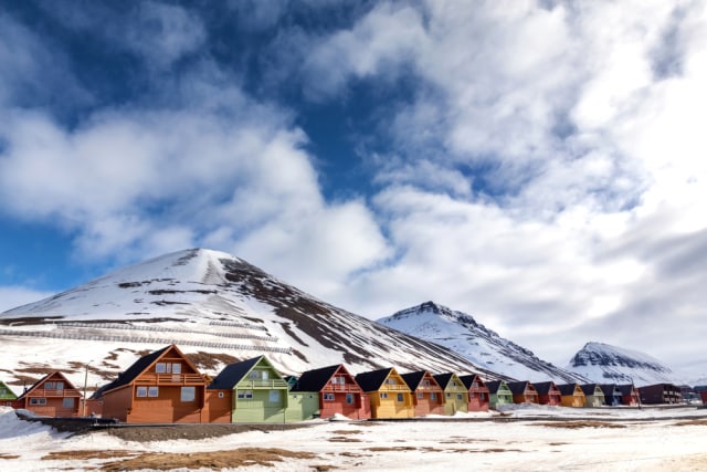 Kota Longyearbyen di Norwegia Foto: Shutterstock