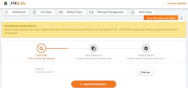 Mau Keluar Masuk PSBB Jakarta? Ini Cara Bikin Surat 