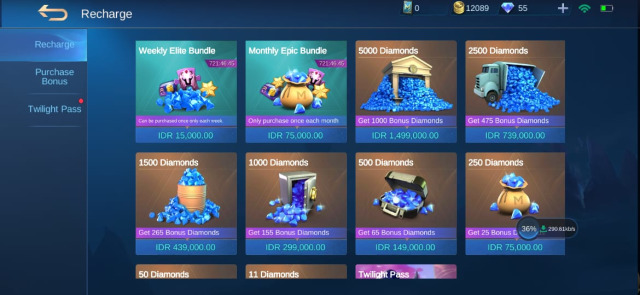 Cara Beli Diamond di Game Mobile Legends Lewat GoPay (14259)