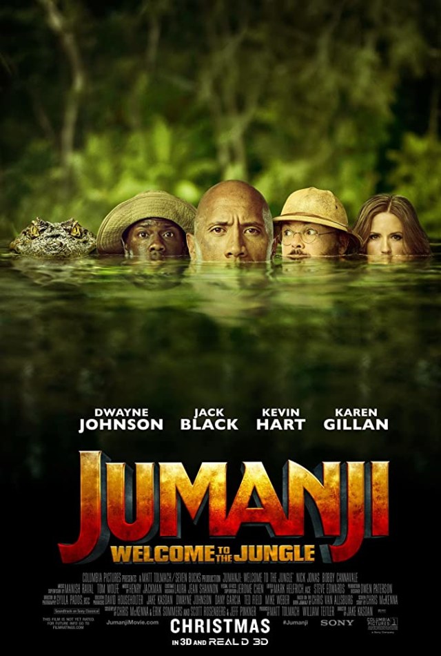 Poster Film Jumanji: Welcome To The Jungle. Dok: IMDb