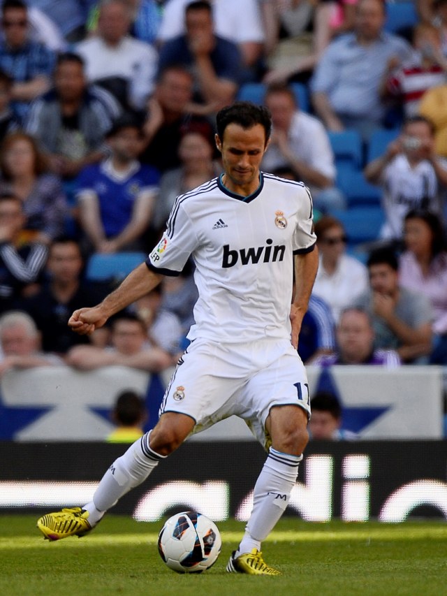 Ricardo Carvalho membela Real Madrid selama 2010-2013. Foto: AFP/PIERRE-PHILIPPE MARCOU