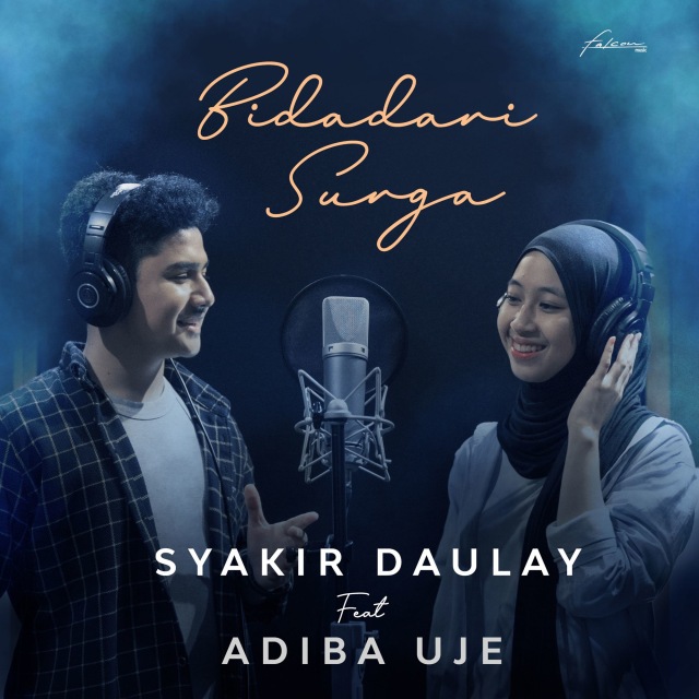 Syakir Daulay feat. Adiba Uje Rilis Ulang Lagu Bidadari Surga.
 Foto: Dok. Falcon Music