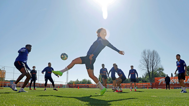 Latihan Atletico Madrid