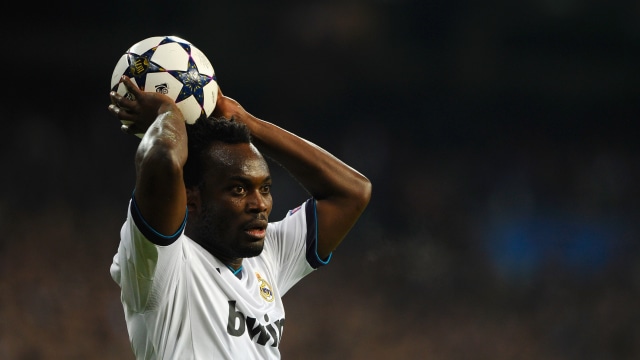 Michael Essien saat di Real Madrid. Foto: Getty Images/Manuel Queimadelos Alonso