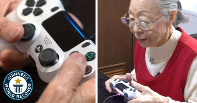 YouTuber gamer Mori Hamako juga dikenal sebagai Gamer Grandma. Foto: Guiness World Records