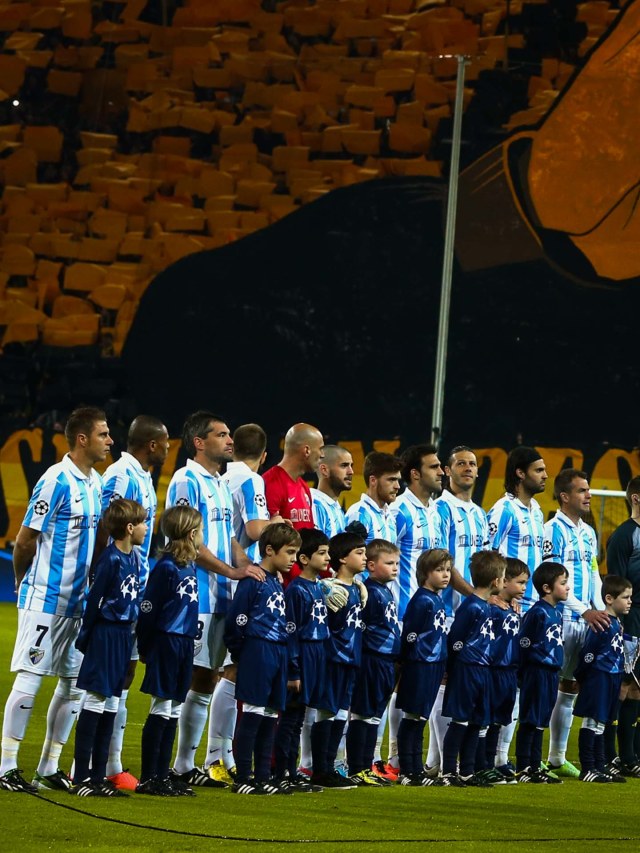 Klub sepakbola Malaga. Foto: Getty Images/Alex Grimm