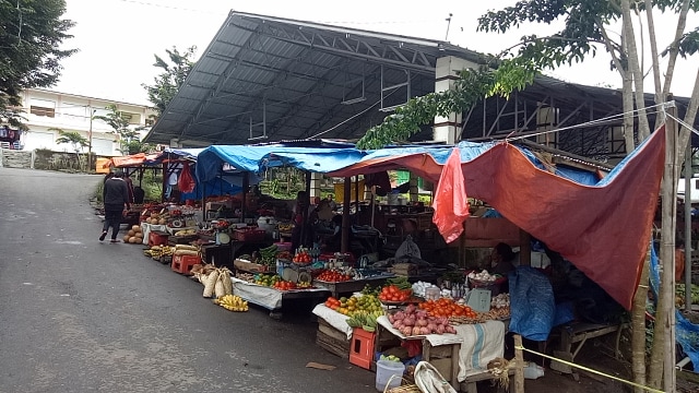 Pasar Bobou, Kota Bajawa, Kabupaten Ngada. Foto: istimewa. 