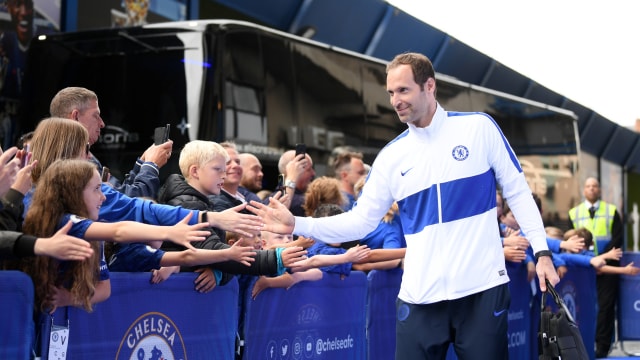 Petr Cech saat di Chelsea. Foto: Getty Images/Clive Mason