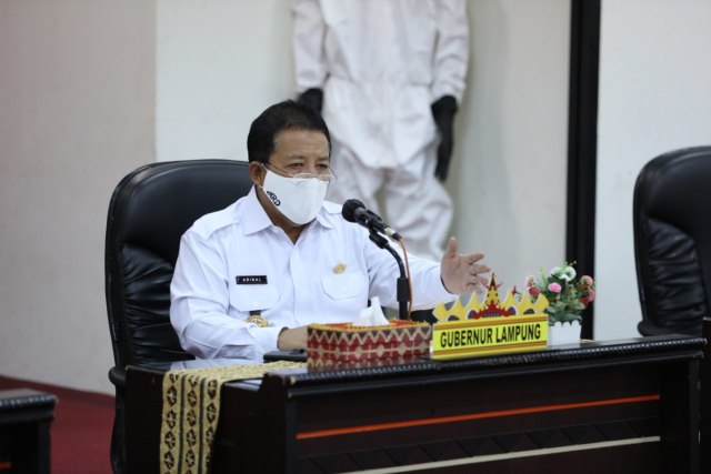 Gubernur Lampung Arinal Djunaidi, Rabu (20/5) | Foto : Istimewa