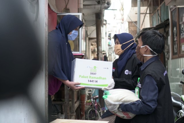 Bukti Kepedulian ZIS Rohis Lintasarta, Gotong Royong dengan Berzakat (24752)
