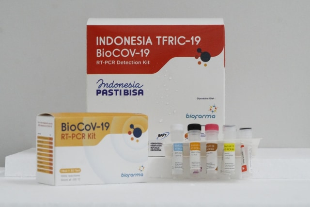 PCR kit buatan Indonesia. Foto: Dok. Biofarma