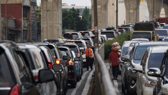 Ilustrasi kemacetan Jakarta. Foto: Nugroho Sejati/kumparan