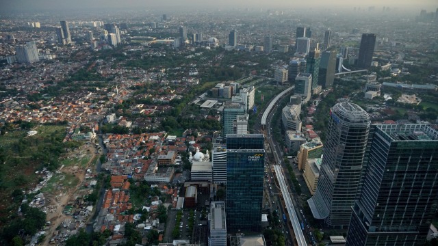 Ilustrasi kota Jakarta. Foto: Nugroho Sejati/kumparan