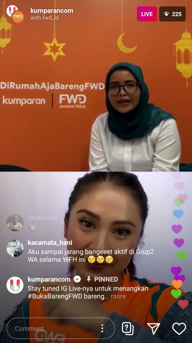 Keseruan #DirumahAjaBarengFWD selama Ramadan (282002)