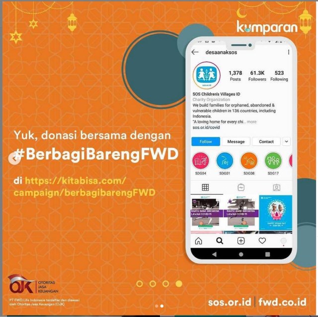 Berbagi Kebaikan #DiRumahAjaBarengFWD X Kumparan (283240)