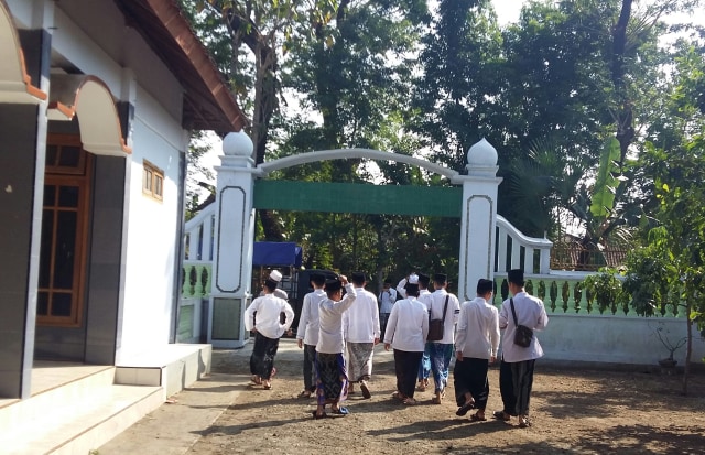 Santri di pesantren.