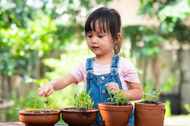 com-ilustrasi anak cinta lingkungan. Foto: Shutterstock.