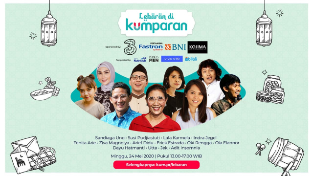 Live Lebaran di kumparan Lewat Virtual Open House hingga Kumpul Komika (135398)