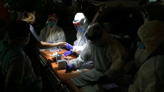 Gugus Tugas Penanganan COVID-19 Kota Semarang melakukan RDT