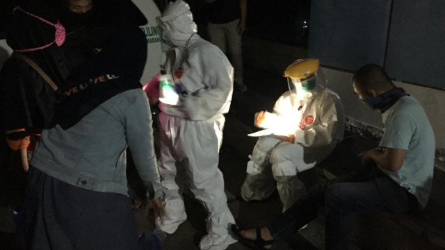 Gugus Tugas Penanganan COVID-19 Kota Semarang melakukan RDT