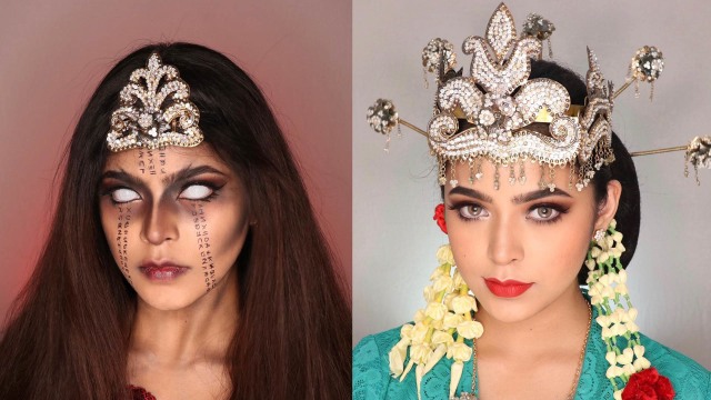Jharna Bhagwani, Beauty Vlogger yang viral Karena Lathi Challenge. Foto: Instagram @jharnabhagwani