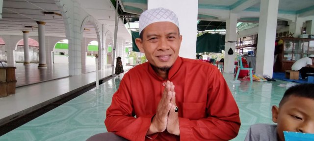 Pengurus Masjid Jamik Muntok, Kabupaten Bangka Barat, Ustadz H Muhammad Misdi S.Si.