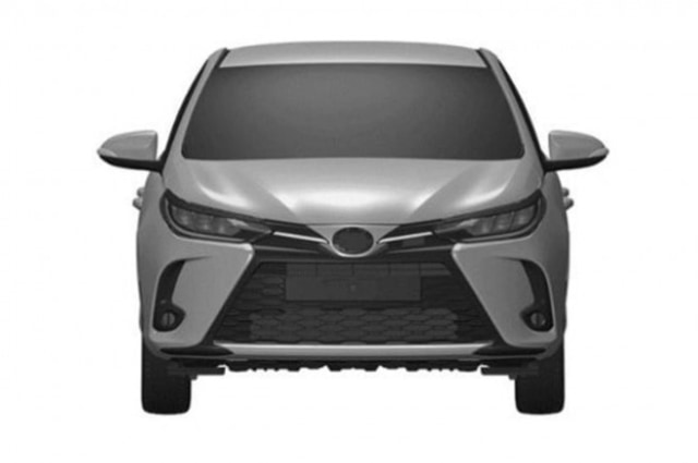 Gambar Paten Toyota Yaris Facelift Generasi Ketiga Bocor, Begini Tampilannya (44087)