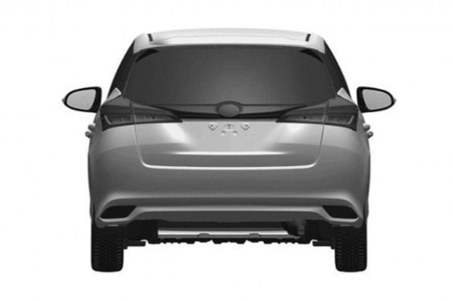 Gambar Paten Toyota Yaris Facelift Generasi Ketiga Bocor, Begini Tampilannya (44089)