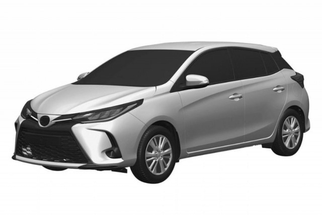 Bocoran Gambar Toyota Yaris Facelift. Foto: dok. Autoindustriya