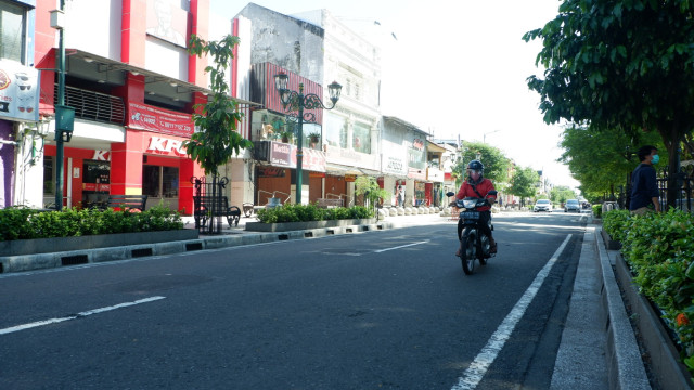 Suasana lebaran di Yogyakarta