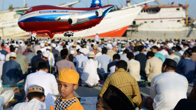 salat id di Sunda Kelapa