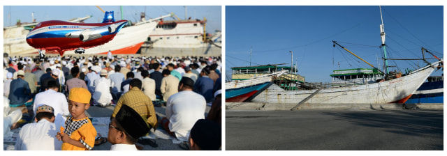 salat id di Sunda Kelapa