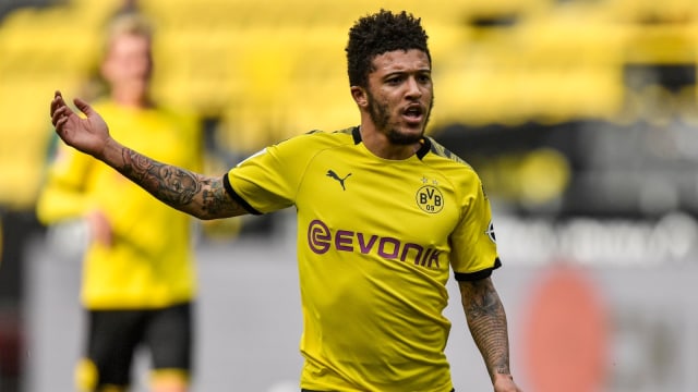 Jadon Sancho, raja assist Borussia Dortmund. Foto: AFP/Pool
