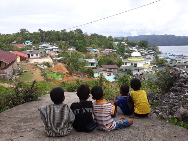 Kampung Arguni di Kabupaten Fakfak, Provinsi Papua Barat. (Dok foto: Hari Suroto)