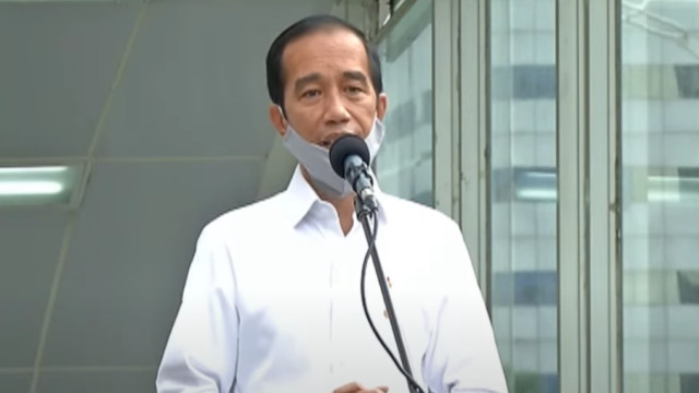 Presiden Jokowi tinjau kesiapan penerapan prosedur standar New Normal di sarana publik, Jakarta. Foto: Dok. Sekretariat Presiden