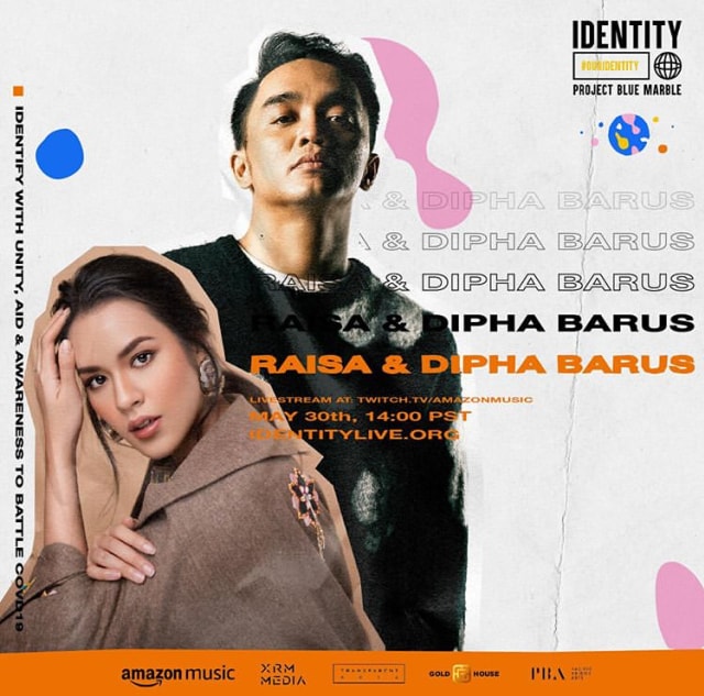Raisa dan Dipha Barus akan tampil di konser virtual internasional dok Juni Records