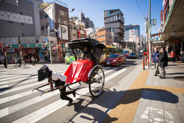Rickshaw, Jepang Foto: Shutter Stock