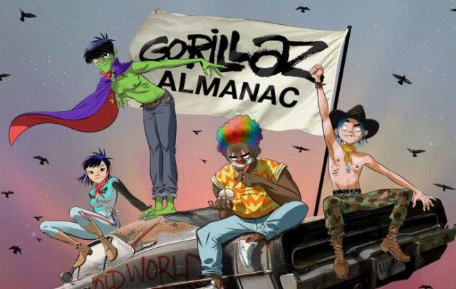 Gorillaz Almanac. Foto: Dok: Twitter @z2comics