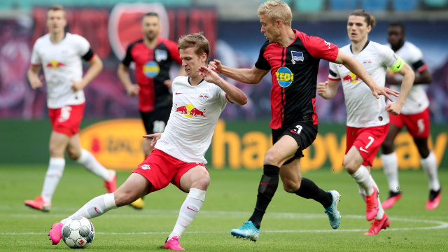 Bundesliga: RB Leipzig Ditahan Hertha Berlin, Julian Nagelsmann Keluhkan Jadwal (651454)