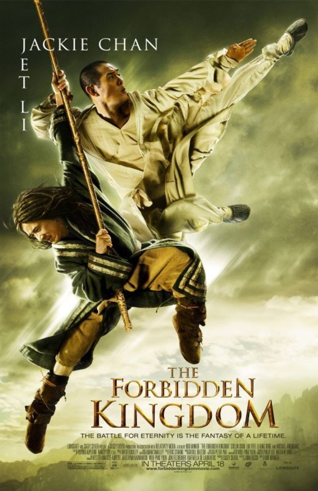 Poster Film Forbidden Kingdom. Dok: IMDb